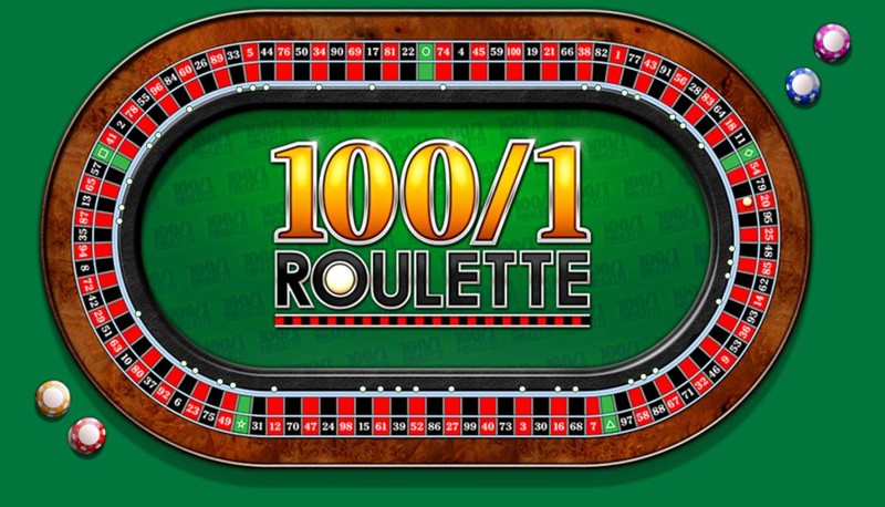 100/1 Roulette Wheel