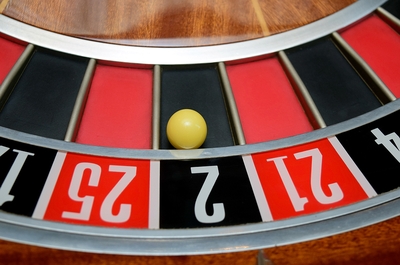 Roulette Ball in Number 2