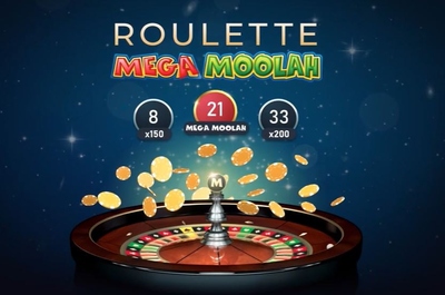 Roulette Mega Moolah Logo