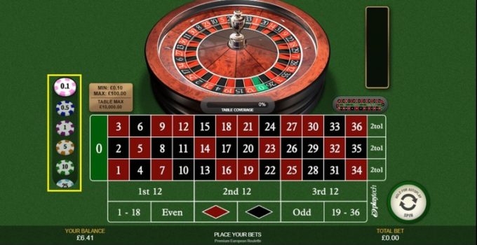Roulette table play free